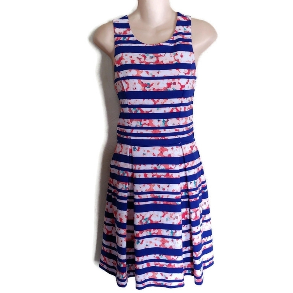 Pixley Ashland Sleeveless Knit Pleated Dress Size Women's Small NEW with TAGS